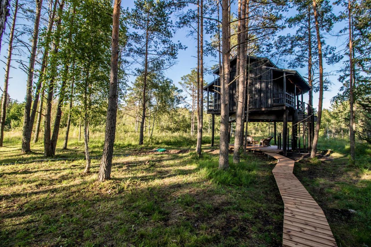 Villa Sambliku Treehouse Jogisoo Exterior foto